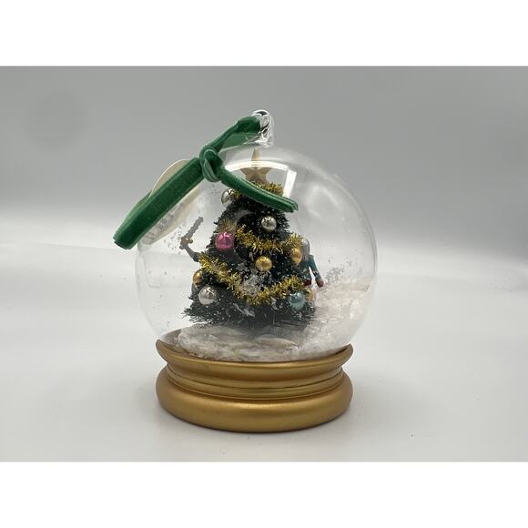 Anthropologie New York Ballet Snow Globe Ornament Nutcracker Mouse King Fight - Picture 3 of 6